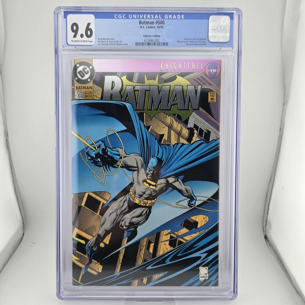 CGC 9.6 Batman #500 Collector’s Edition 1993 Knightfall Azrael DC Comics